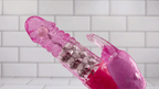 Wet Dreams Love Bunny Rabbit Vibrator Dildo dual-action vibrator GIF | AnneToys