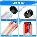 Waterproof Vacuum Extension Pump Penis Training Male Stroker – product view 6