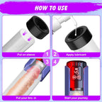 Waterproof Vacuum Extension Pump Penis Training Male Stroker – product view 13