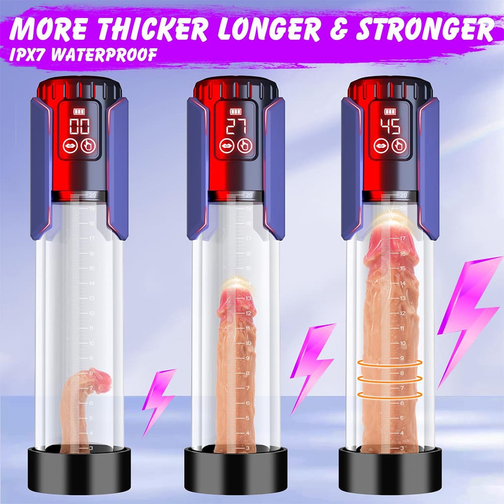 Waterproof Vacuum Extension Pump Penis Training Male Stroker – product view 12