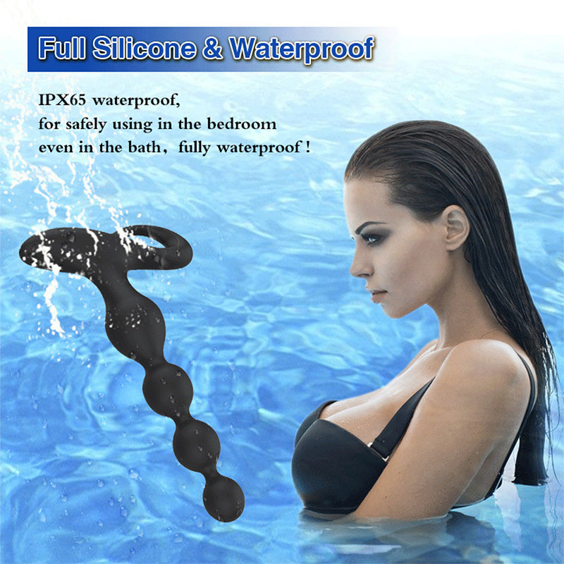 Wireless remote control prostate massager silicone anal plug – product view 3