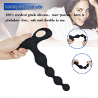 Wireless remote control prostate massager silicone anal plug – product view 4