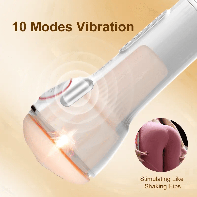 Leten IV 10 Vibrating & Sucking Male Stroker With Heated Voice – product view 9