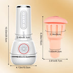 Leten IV 10 Vibrating & Sucking Male Stroker With Heated Voice – product view 12