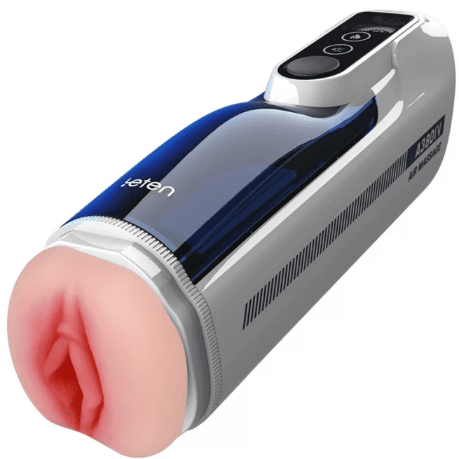 Leten A380 IV Generation 10 Frequency Telescopic Vibration Smart Heating Male Stroker Toy – product view 5
