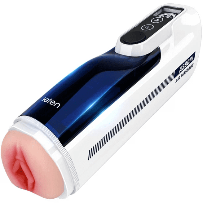 Leten A380 IV Generation 10 Frequency Telescopic Vibration Smart Heating Male Stroker Toy – product view 6
