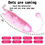 Piggy Vibrator -10 Frequency Wireless Control Piglet Vibrator – product view 3