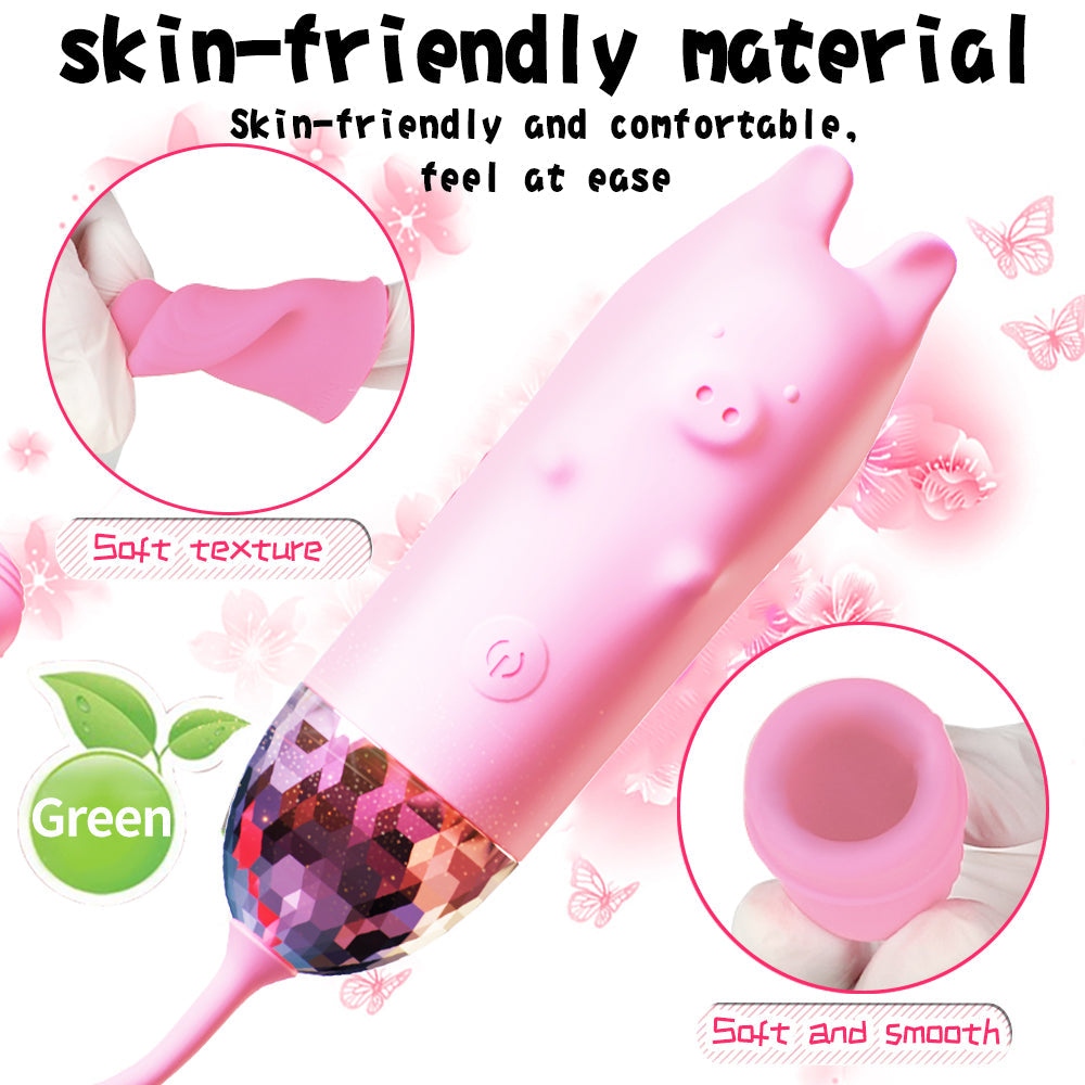 Piggy Vibrator -10 Frequency Wireless Control Piglet Vibrator – product view 6