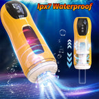 Fully Automatic Rotating And Sucking Telescopic Bumblebee Aircraft Male Stroker — product image 7