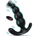 Silicone Thrusting Butt Plug Remote Vibrating Prostate Dildo – product view 2