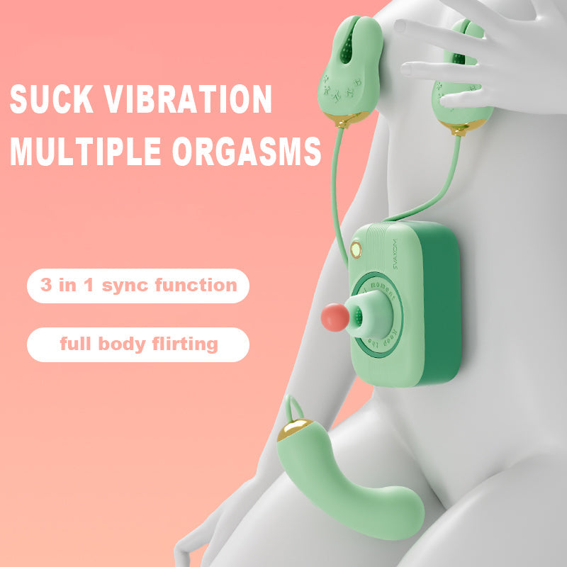 SVAKOM Multifunctional Camera Suckers Vibrators-Green Female Masturbators Adult Erotic Products – product view 3