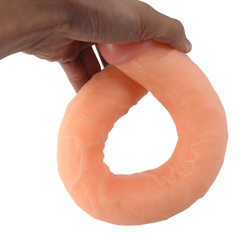 Double-Headed Artificial Anal Plug Masturbator Dildo – product view 15