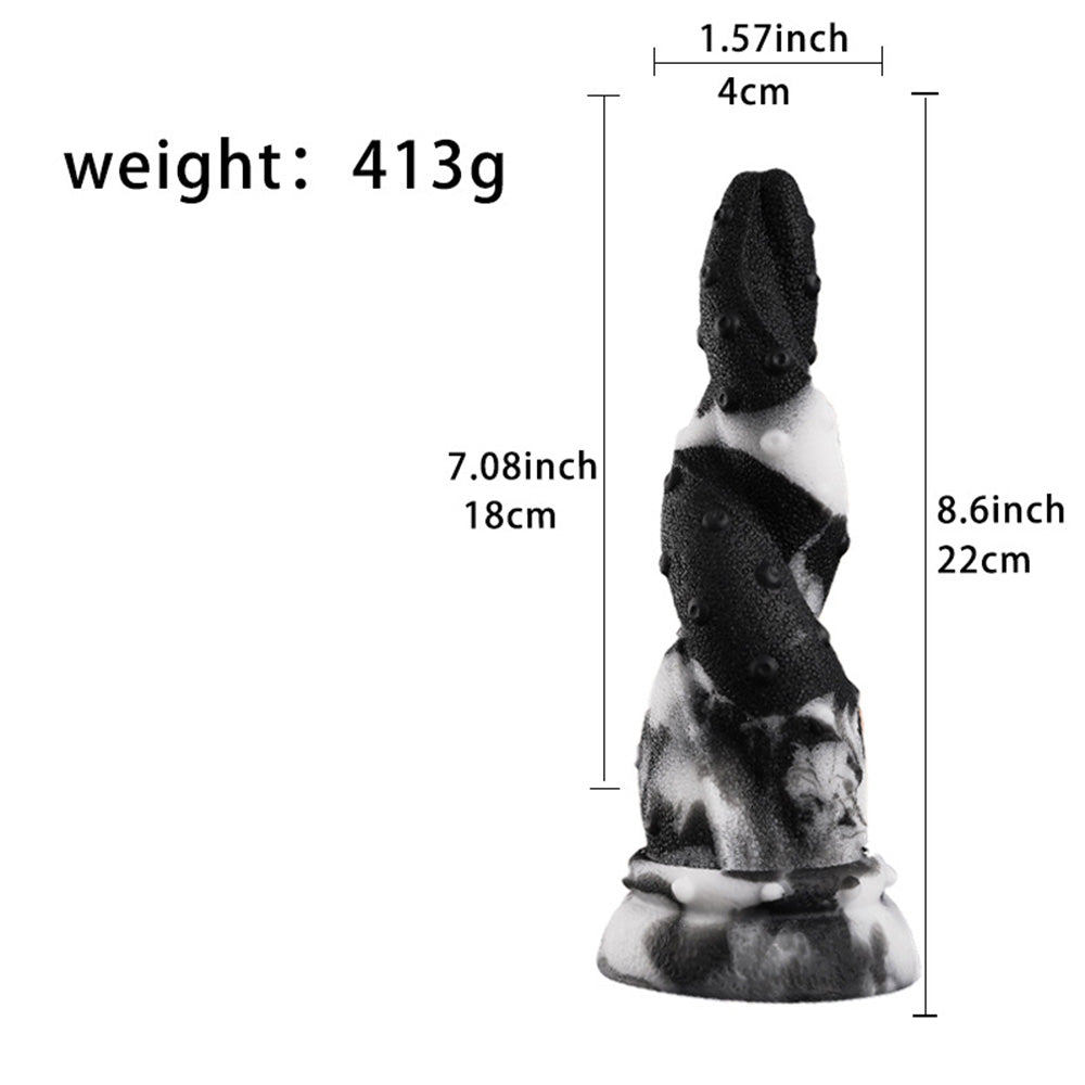 Liquid Silicone Shaped Anal Plug Dildo – product view 18