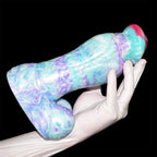 Colorful Soft Mushroom Head Silicone Artificial Dildo – product view 11
