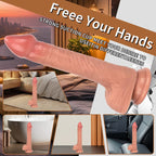 6.89 in Perfect Simulation Dick Powerful Thrusting Vibrating Penis Dildo