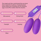 USB Charging Double-Bouncing Eggs Vibrator – product view 4