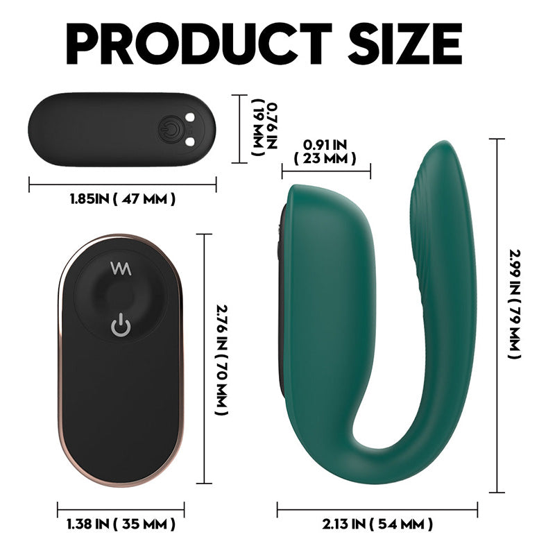 U-Shaped Female Wearable Without Inserting Vibrator – product view 5