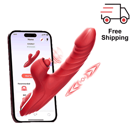 Seraphine - 3 in 1 App-Controlled Rabbit Massager - rabbit vibrator featuring app controlled, quiet, beginner friendly