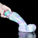 Colorful Soft Mushroom Head Silicone Artificial Dildo – product view 10