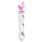 Pull Beads Crystal Glass Dildo Masturbator Butt Plug – product view 7