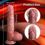 6.29 in Ultra Realistic Penis Fully Automatic Telescopic Rocking Dildo