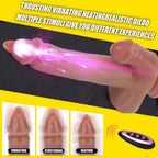 6.69 in Tongue Dick Strong Suction Cup Realistic Big Size Penis Dildo