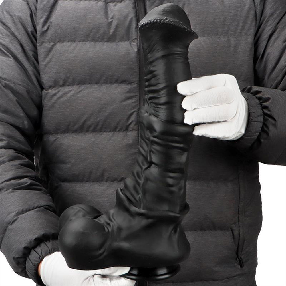 Oversized Liquid Silicone Simulation Giant Horse Dildo With Strong Suction Cup Base – product view 9