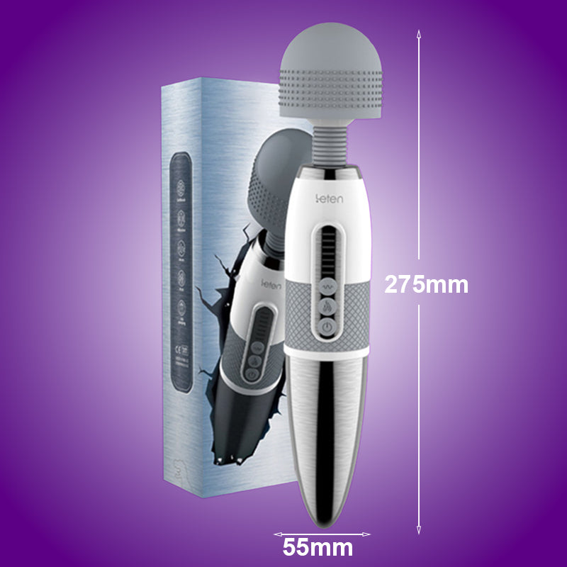 Leten Lightning Huge Big Head Magic Wand AV Stick Vibrator – product view 7