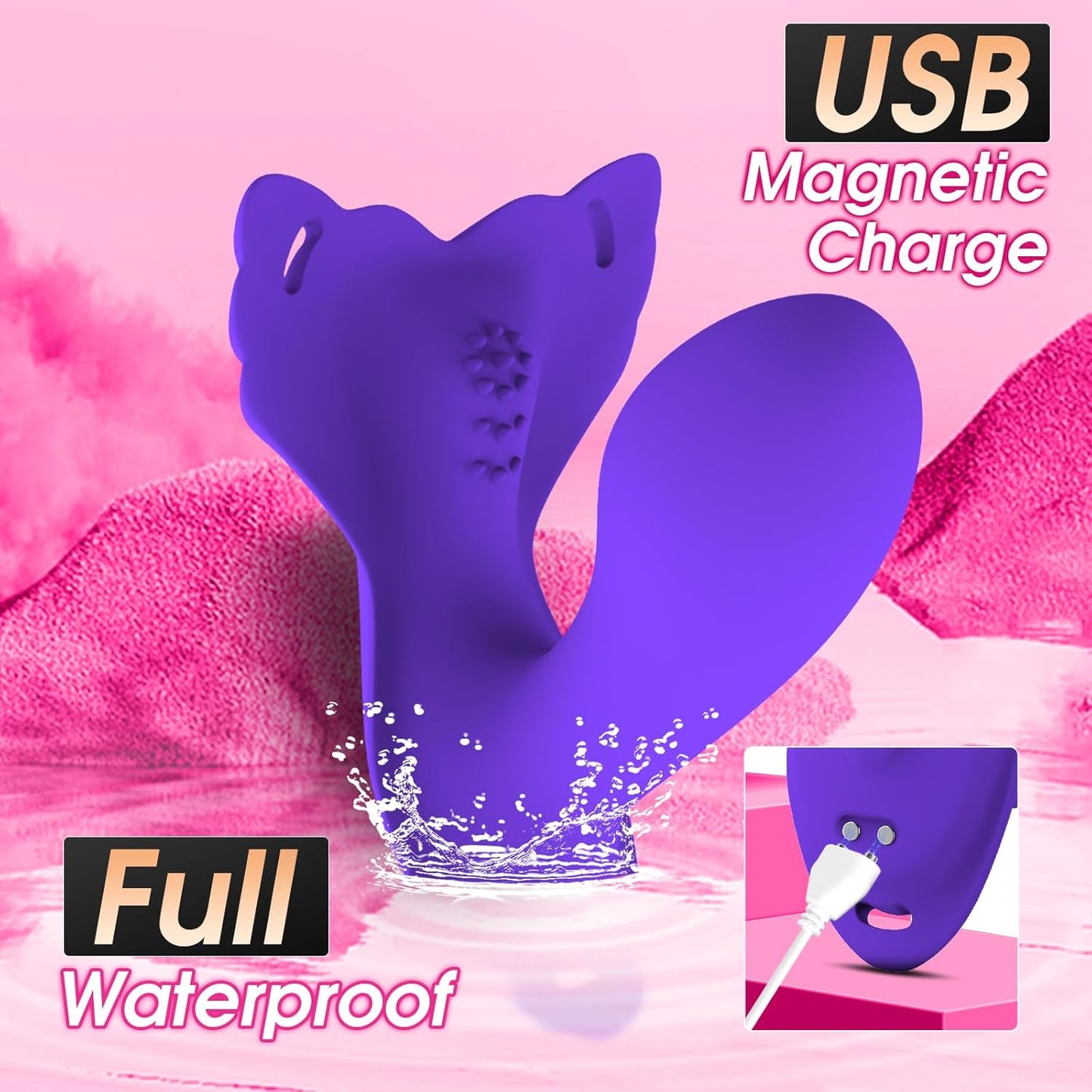 Velvra App Control Wearable Insert Massager for Dual