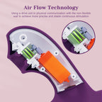 Air-flow technology drive unit for stable suction