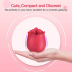 S475 Three Pistils Tongue Kneading And Vibrating Rose Toy