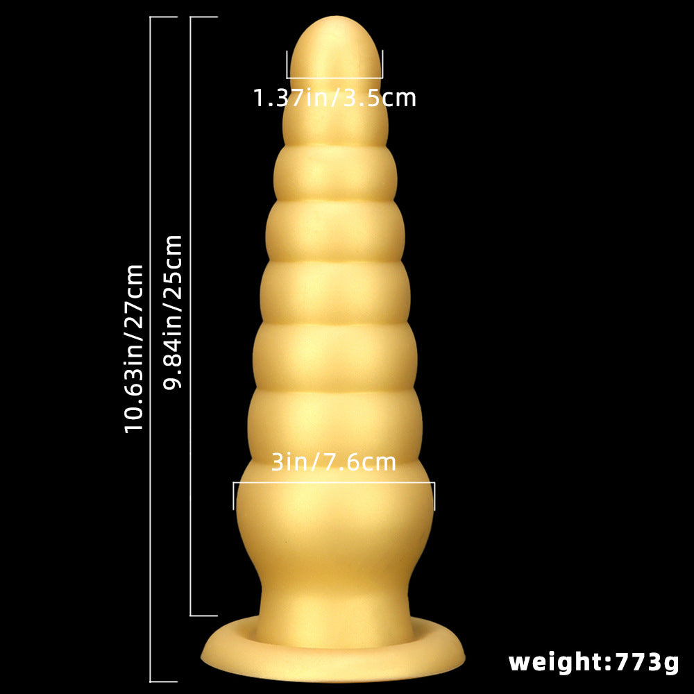 Silicone Tip Extra Large Anal Plug Suction Cup Anus Dildo – product view 12