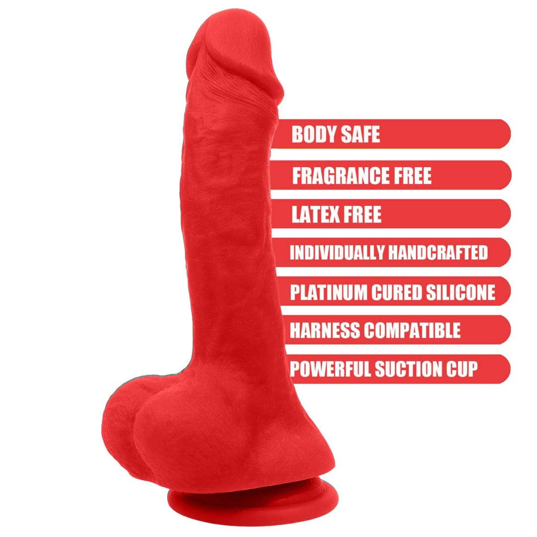 5.9 in Aimitex five colors long silicone dildo