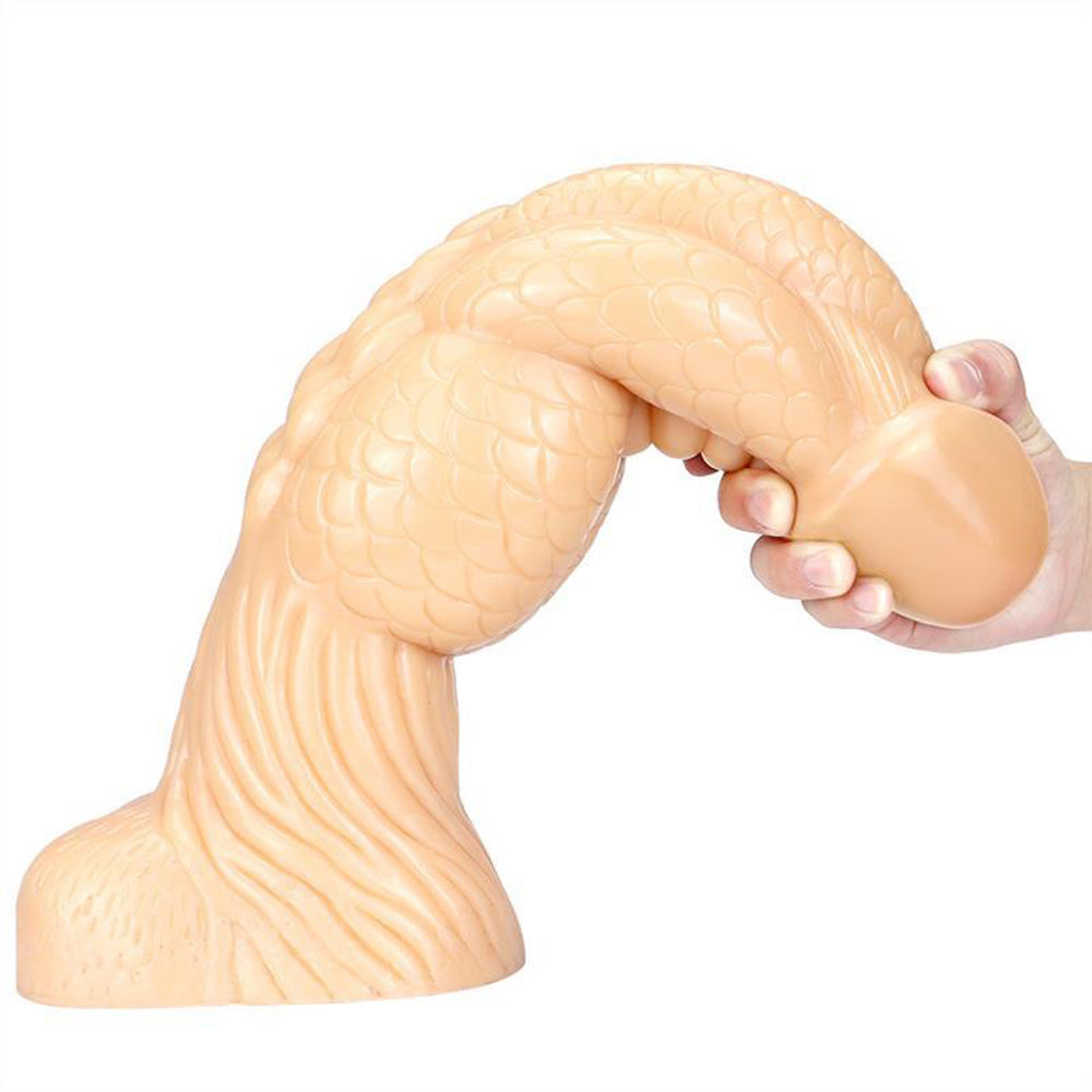 Giant Shaped Silicone Anal Plug Dildo – product view 9