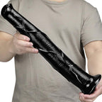 17 Inch Oversized Black Animal Horse PVC Dildo – product view 9