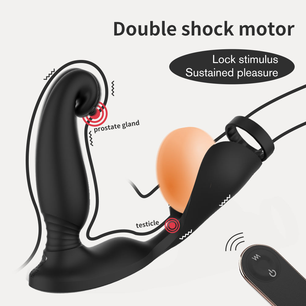 Wireless Remote Control Posterior Prostate Penis Exerciser – product view 2