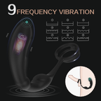 9 Frequency Prostate Massage Penis Anal Plug – product view 3