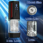 One-Touch Telescopic Sucking And Vibrating Male Stroker — product image 7