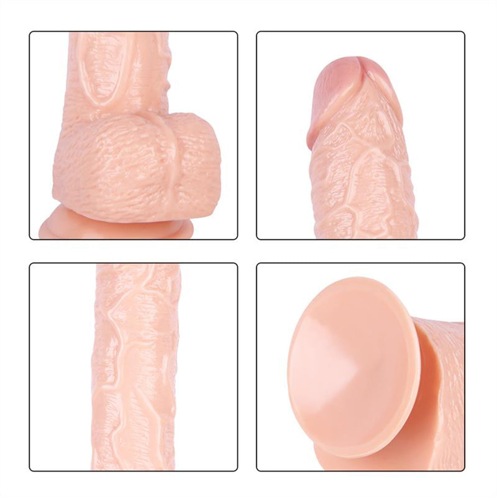 16.93 Inch Strap On Huge PVC Dildo – product view 11