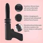 4 Modes 2-in-1 Thrusting Dildo & Anal Dildo Vibrator – product view 6