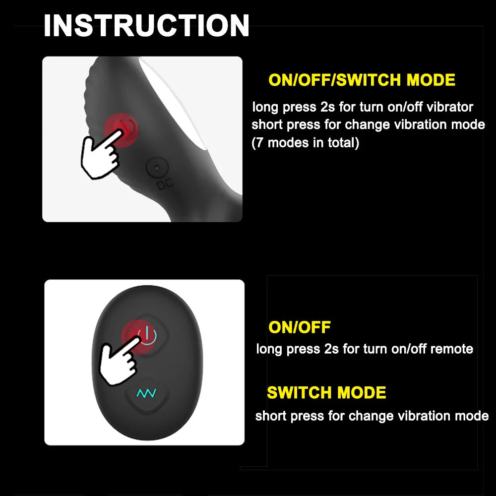 Wireless Remote Control Vibrating Cock Ring and Clitoral Stimulator – product view 6