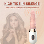 Remote Control Automatic 7-Frequency Telescopic Vibration Intelligent Heating Dildo – product view 8