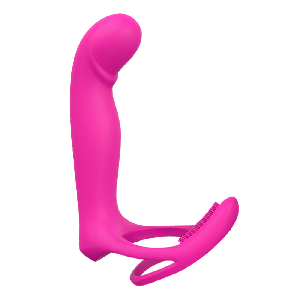 9 Frequency Silicone Vibrating Dildos with Vibrating Penis Ring – product view 8