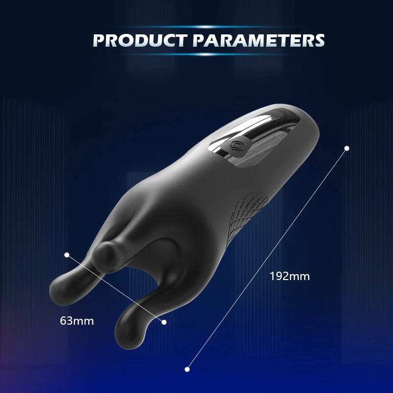 Male electric massage masturbation testicle stimulator – product view 5