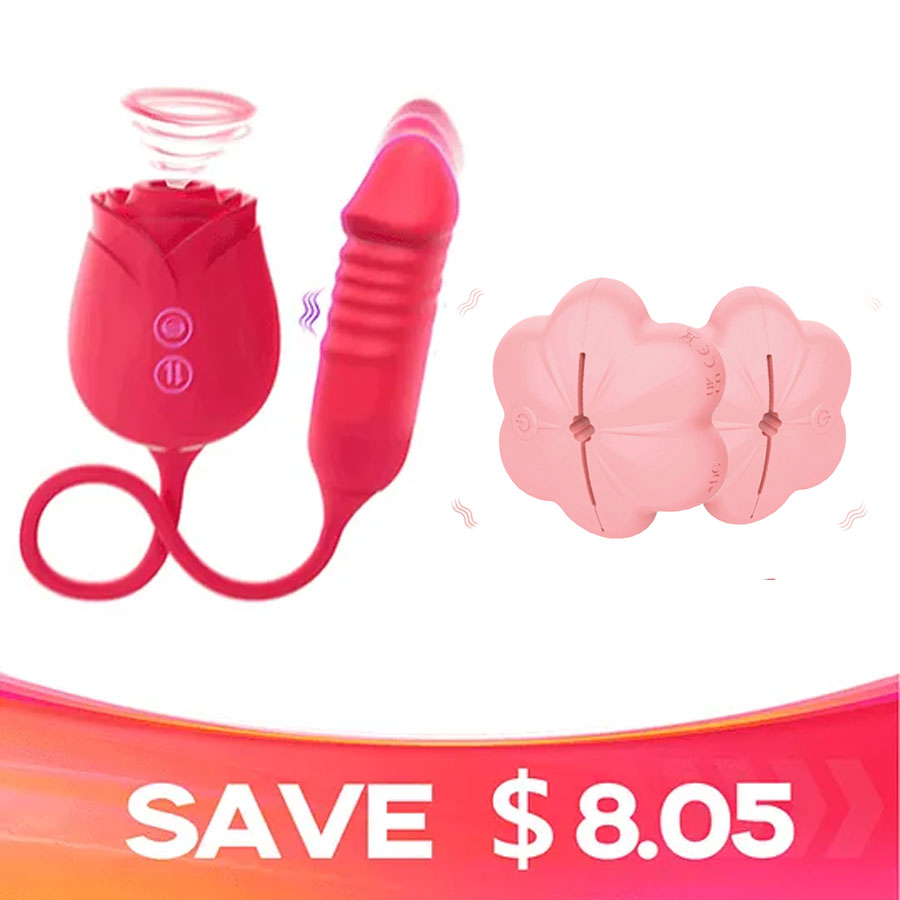 Petalyn - Remote Chest Clamps - Adjustable Vibe Chest Toys