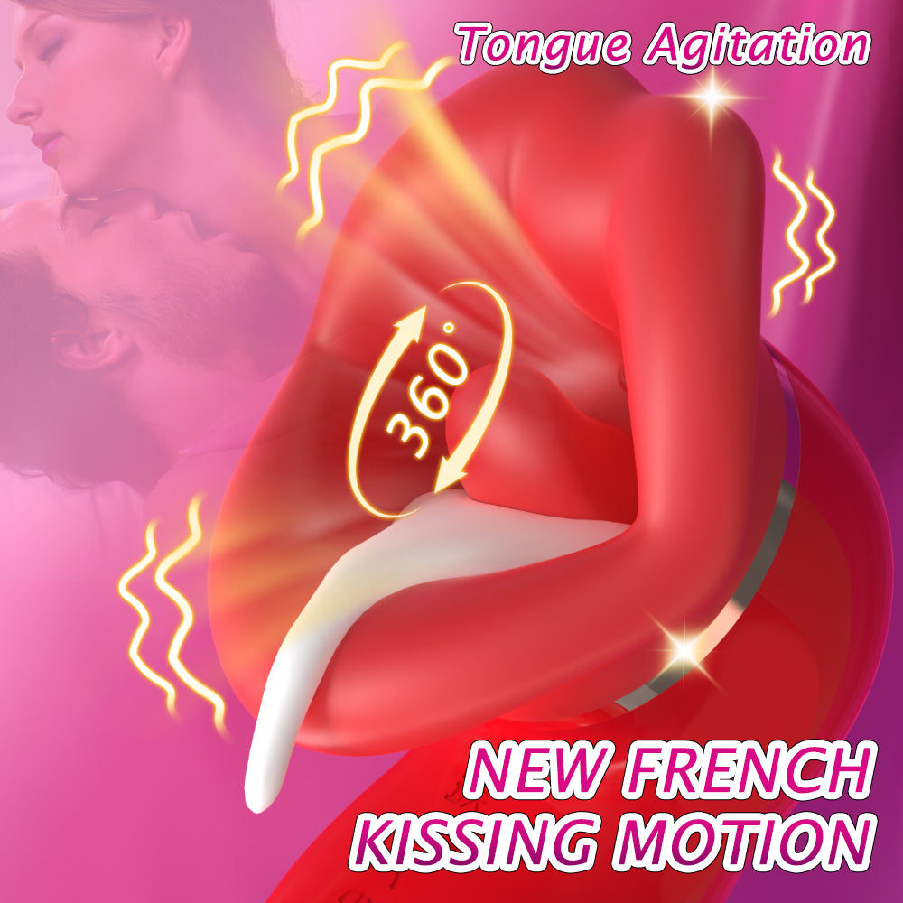 LushMouth Rotating Tongue Suction Massager for Dual