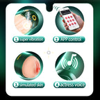 Leten APP Control Voice Interactive Male Stroker – product view 2