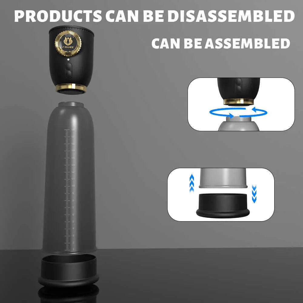 2 In 1 Stretching Training Penis Pump — product image 5