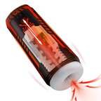 Mecha Warrior Cy-01 3-in-1 10 Vibrating 360°Rotating Male Stroker — product image 9