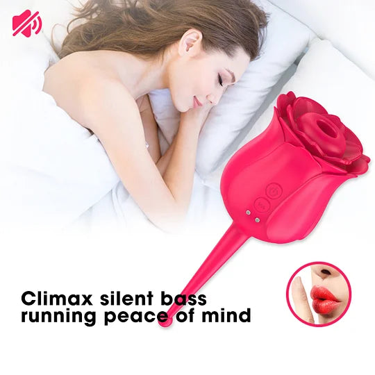 Rose Vibrater | Rose Suction Vibrator Female Masturbator – product view 9